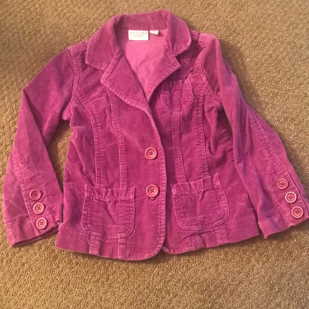 Girls corduroy blazer